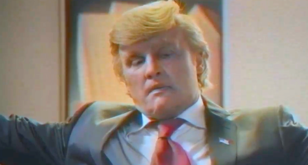 Watch Johnny Depp star as Trump in this unbelievably funny 1980s TV movie version of ‘Art of the Deal’