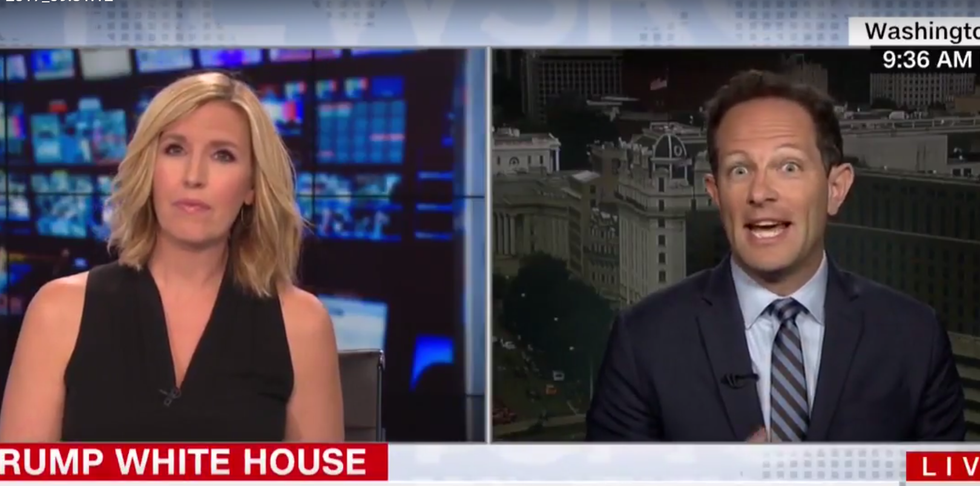 'It's puzzling': Reporter can't believe Trump lawyers thought it was smart to talk Russia probe on a sidewalk