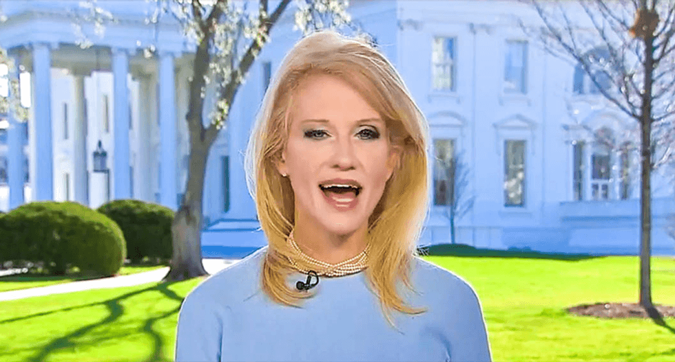 Kellyanne Conway begs Democratic leaders to tell protesters to stop because Donald Trump won