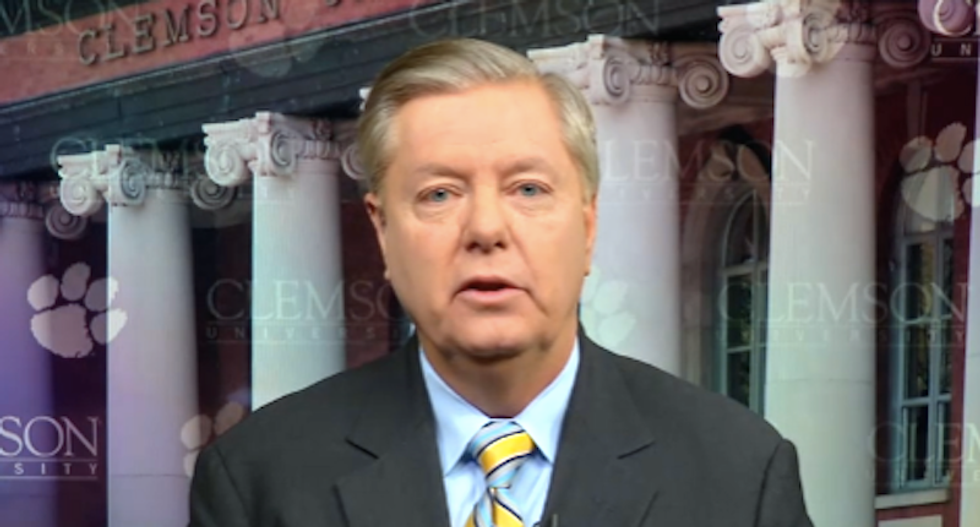 Lindsey Graham: Donald Trump peddling ‘Michael Moore stuff’ by criticizing Bush for Iraq and 9/11