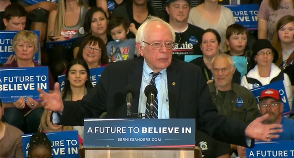 Bernie Sanders hilariously mocks Donald Trump for being the 'greatest everything'