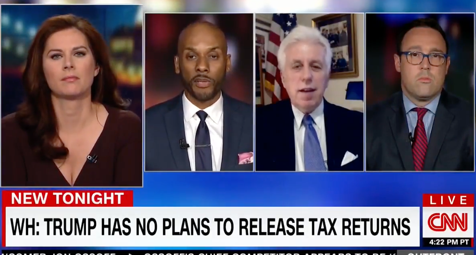 CNN’s Keith Boykin scalds Jeffrey Lord for 'asking stupid questions' to avoid discussing Trump's taxes