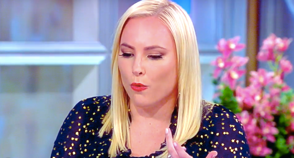 The View’s Meghan McCain whines Trump scandals are too confusing to care about — and gets promptly set straight