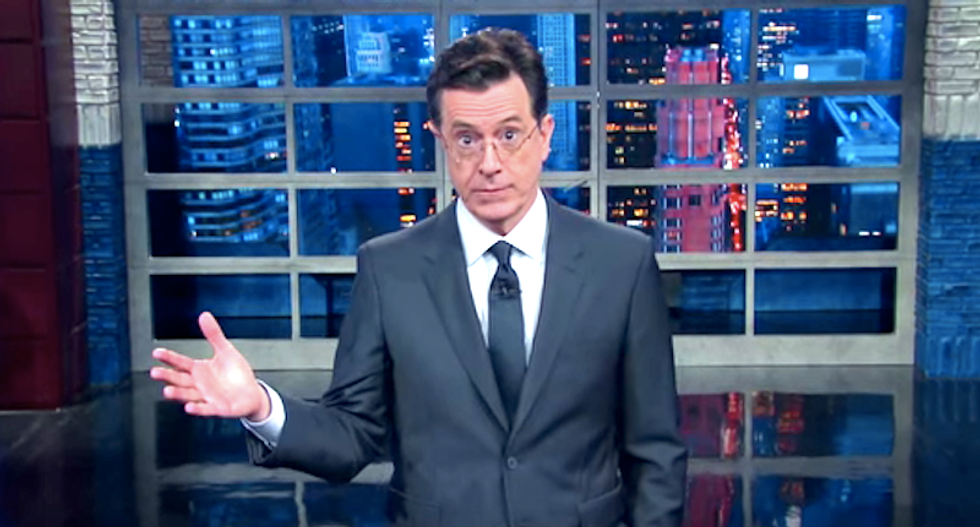 Colbert imagines Trump as Christ: ‘Blessed are the poor — unless they said something bad about me’