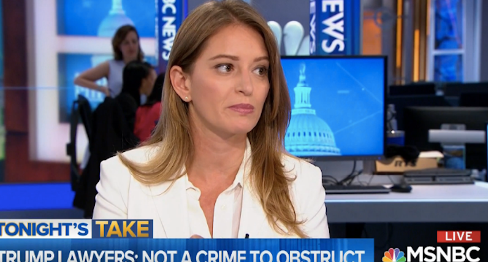 'Do they think we're idiots': Katy Tur calls BS on White House lie blaming Democrats for their immigration policies