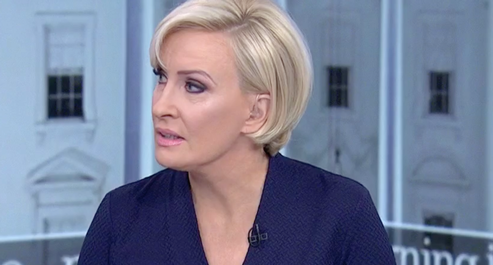 ‘He feels the walls closing in’: MSNBC’s Mika shreds ‘paranoid’ Trump for ‘spinning out of control’