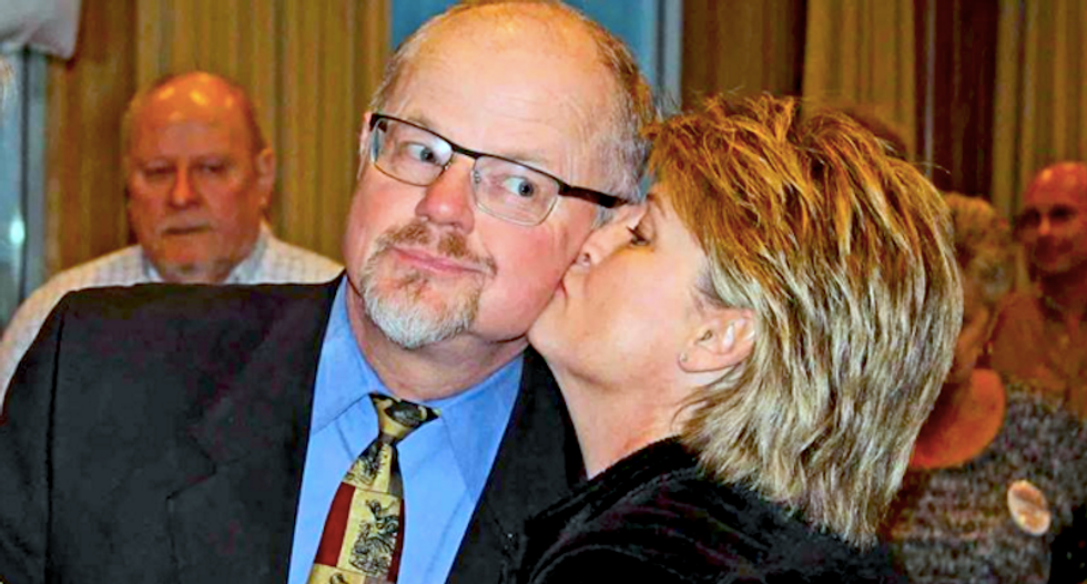 A tiny Arkansas church just wanted to stay out of politics -- but now this candidate wants them arrested