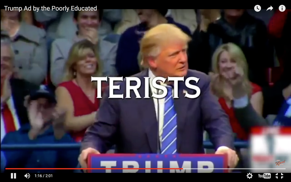Jimmy Kimmel unveils hilarious Donald Trump spoof ad for his 'poorly educated' supporters