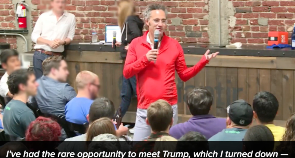 CEO of Peter Thiel-backed Palantir slams Trump as a 'bully' who brags about his 'fictitious wealth'