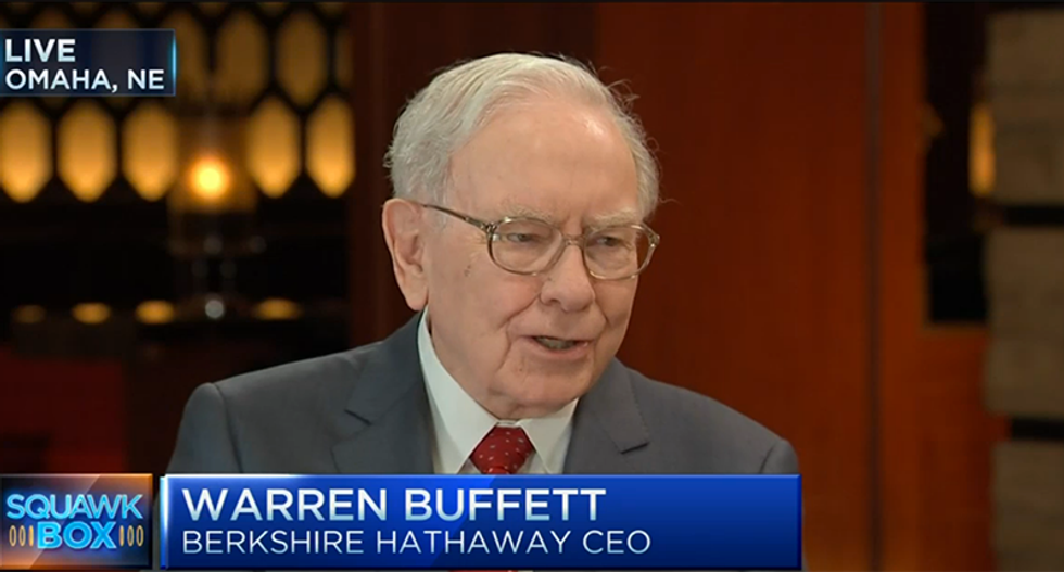 Warren Buffett: 'What I like about Bernie Sanders is he'll say exactly what he believes'