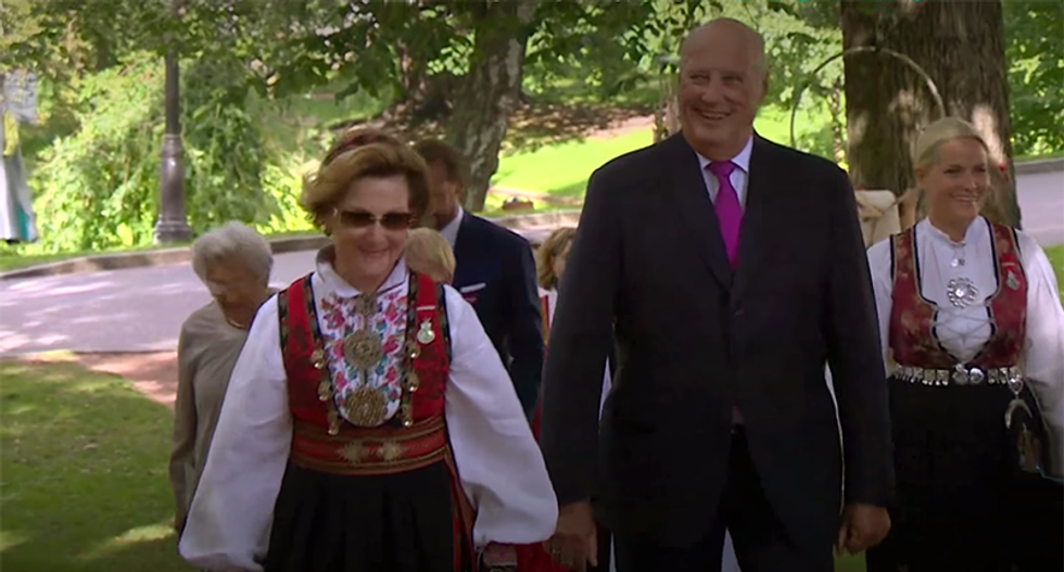 The King of Norway's emotionally charged speech demands the world accept LGBT people and refugees