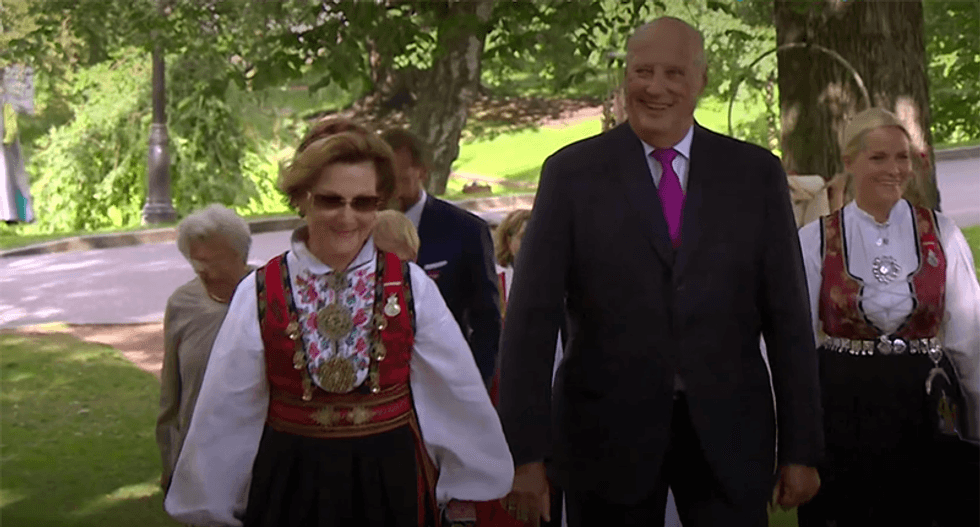 The King of Norway's emotionally charged speech demands the world accept LGBT people and refugees