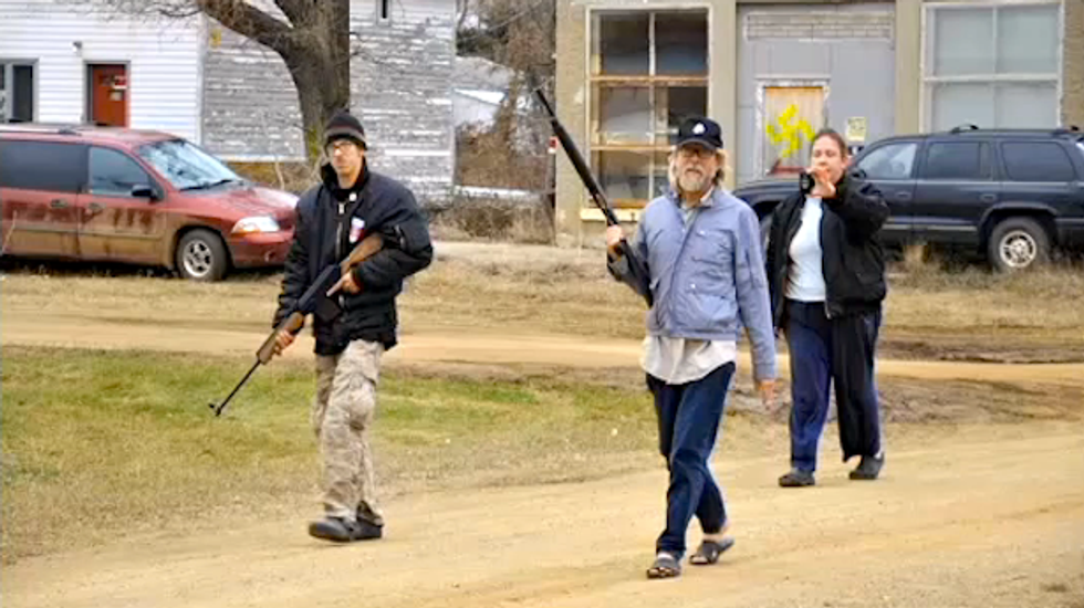 North Dakota white supremacist faces terrorizing charges after bothering neighbors with guns