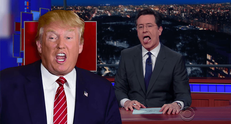 Stephen Colbert: ‘Trump has been having a tough time with one key demographic — voters’