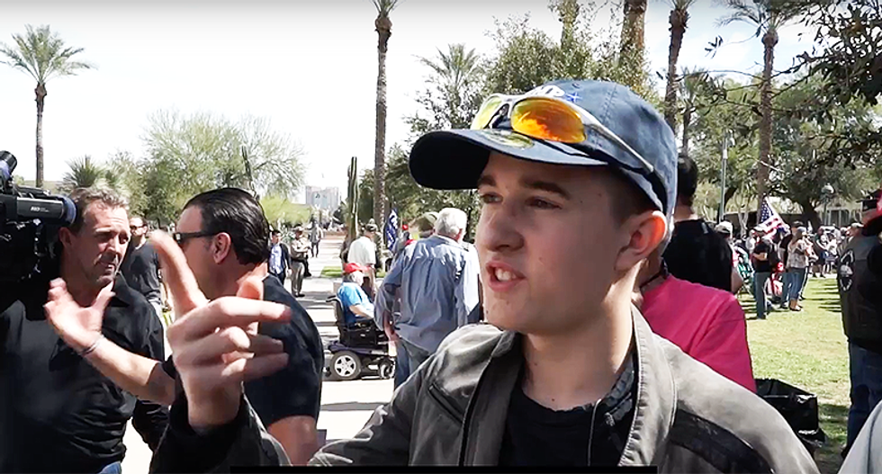 Trump supporters call for 'liberal genocide' and deportation of Jews at Arizona Rally
