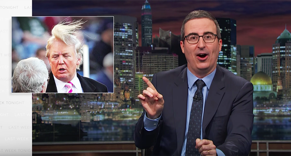 'This guy says we're not going to be a laughing stock?': John Oliver's perfect Trump smackdown in epic return