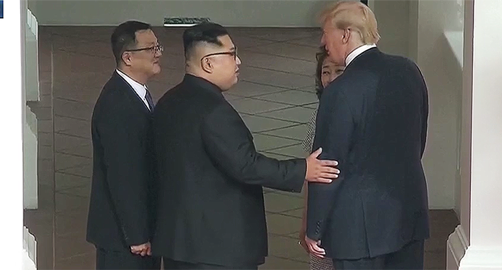 Trump sent a love note to Kim Jong Un through South Korean president saying that he likes the dictator