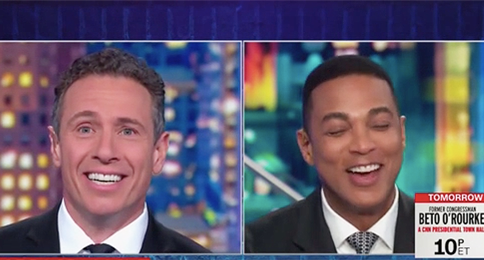 Trump is furious 'Fox News is trying to wean him off the teat': CNN's Chris Cuomo and Don Lemon