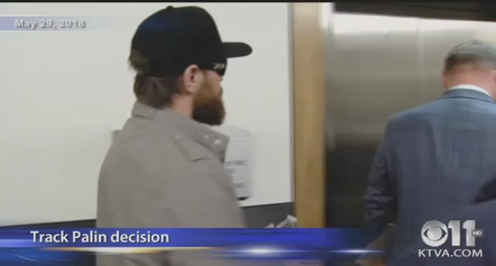 Track Palin tried to get the media out of his assault trial -- the judge said no