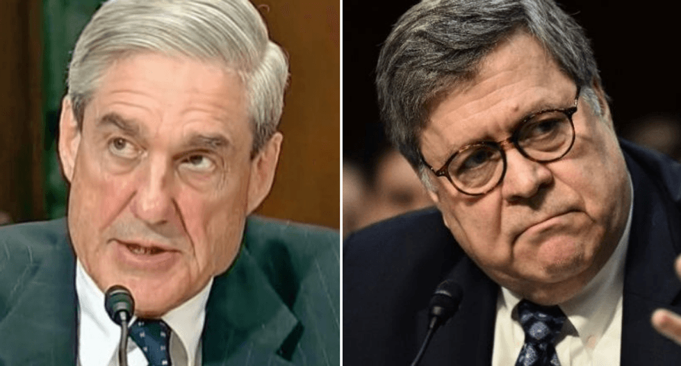 Special counsel Robert Mueller wrote to and called Bill Barr to complain about his summary letter: report