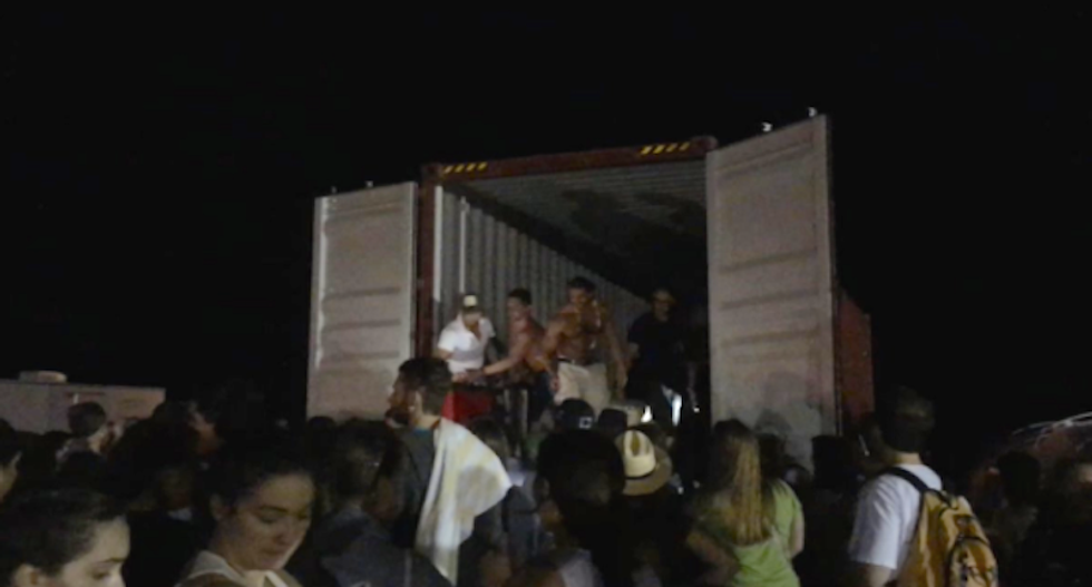 ‘Send help’: Wealthy music fans revolt over ‘refugee camp conditions’ at luxury Bahamas festival