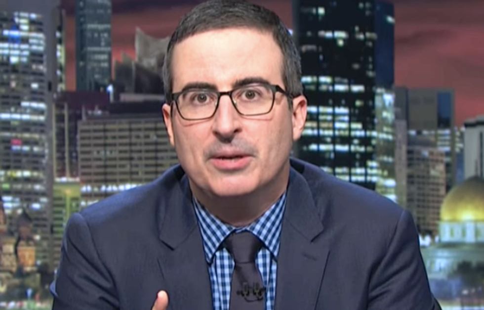John Oliver: Trump's Iran policy is like 'a scared monkey in a submarine randomly pushing buttons'