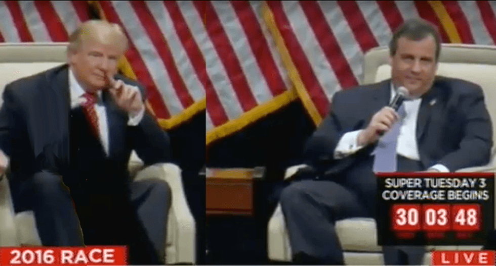 Trump insists there is 'no violence' at his rallies — 'it's a love fest'