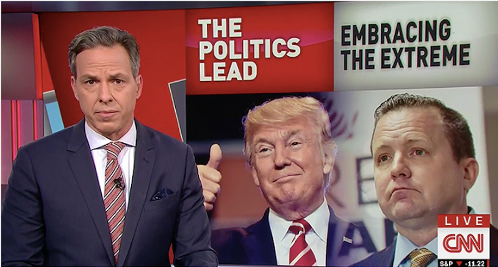 Jake Tapper torches Trump and GOP for embracing white supremacists