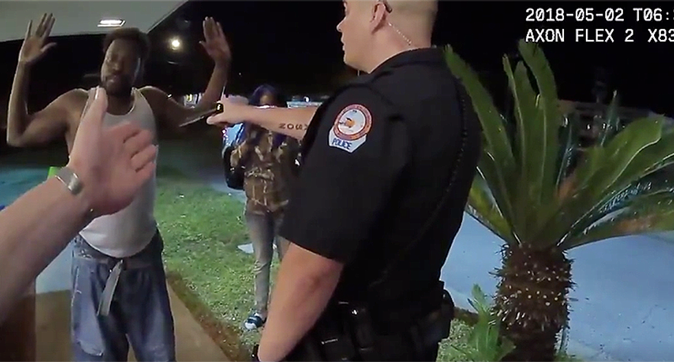 WATCH: Black couple held at gunpoint and accused of ‘theft’ after asking why they were overcharged for orange juice