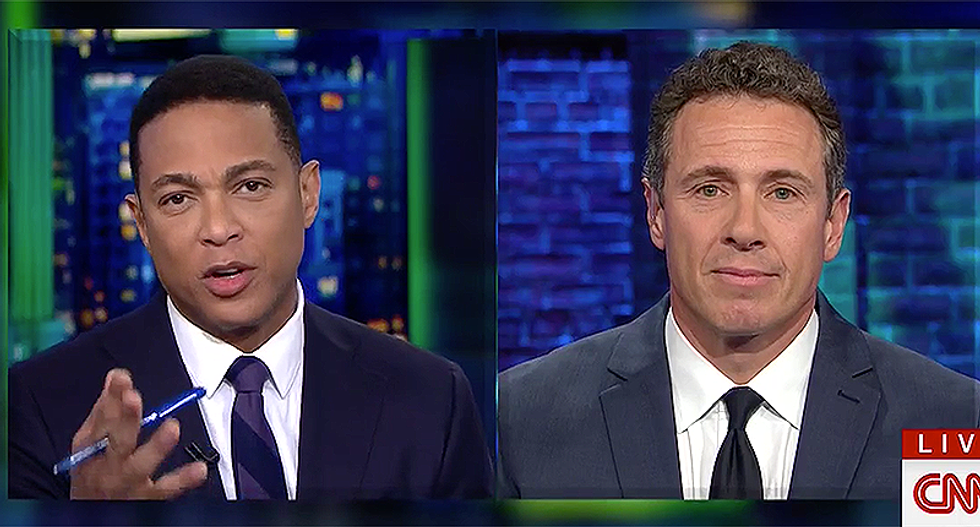 CNN's Don Lemon and Chris Cuomo joke about this psychological effect causing Trump to lie