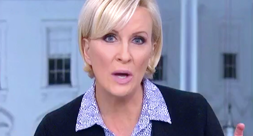 MSNBC’s Mika unloads on ‘ignorant caveman’ Trump: 'Let's stop playing games -- he's warped'