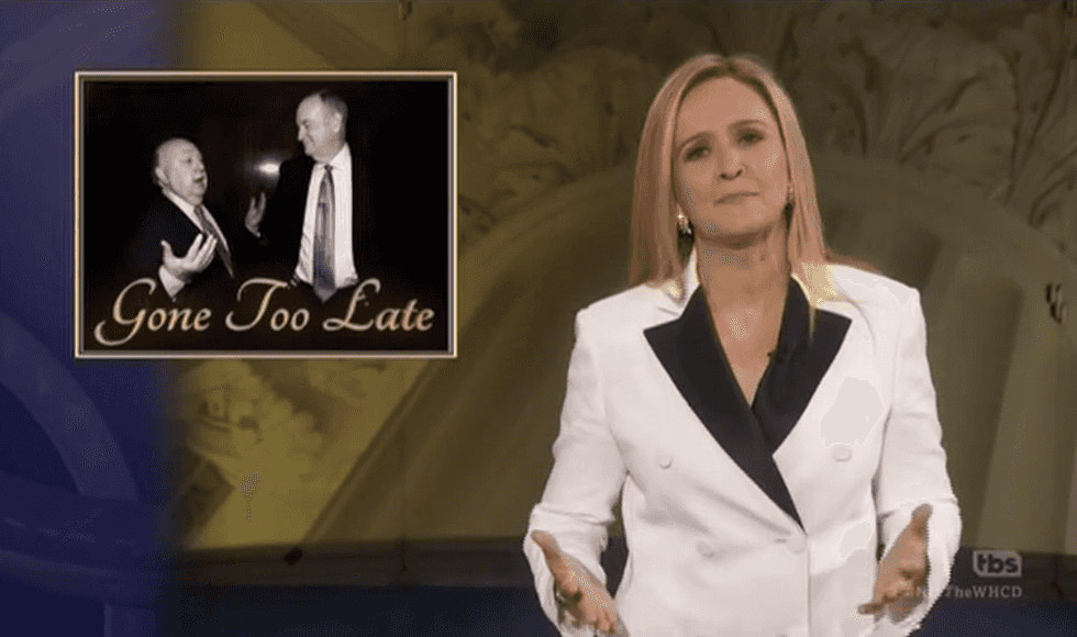 'Gone too late': Samantha Bee gives a 'eulogy' for Bill O'Reilly and Roger Ailes at 'Not the WHCD'