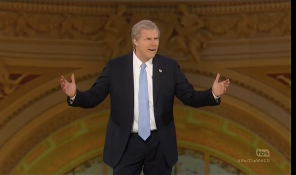 'How do you like me now?': Will Ferrell returns as George W. Bush on Samantha Bee's 'Not the WHCD'