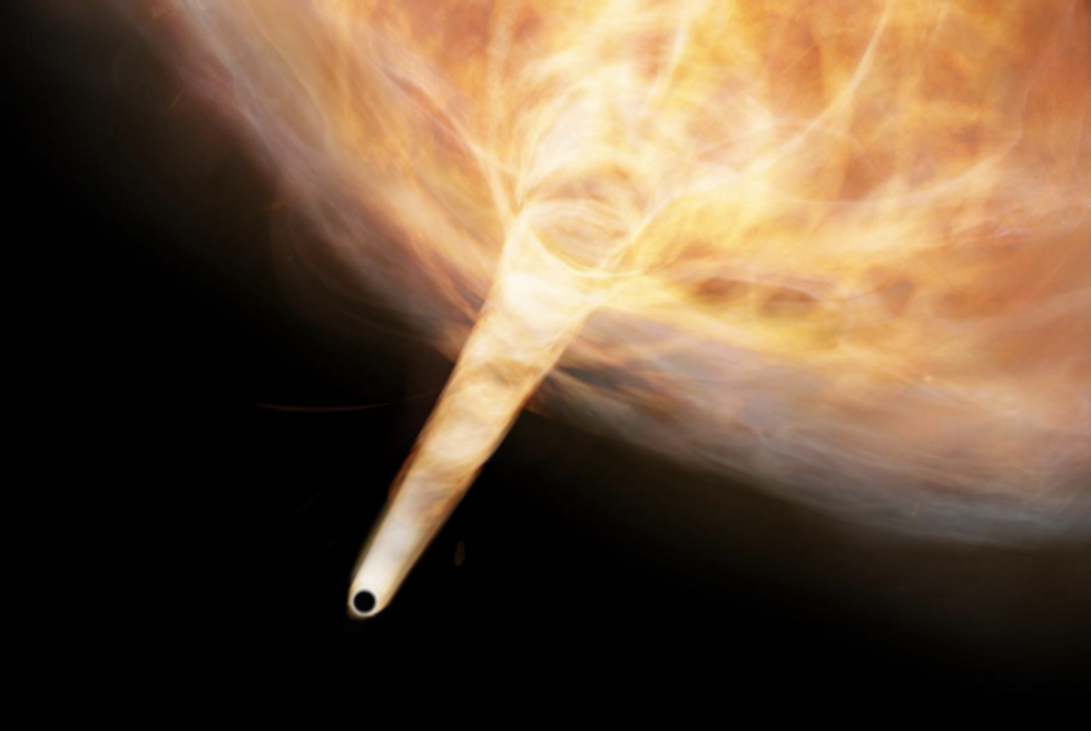 'Stray' black hole found hiding nearby has scientists puzzled