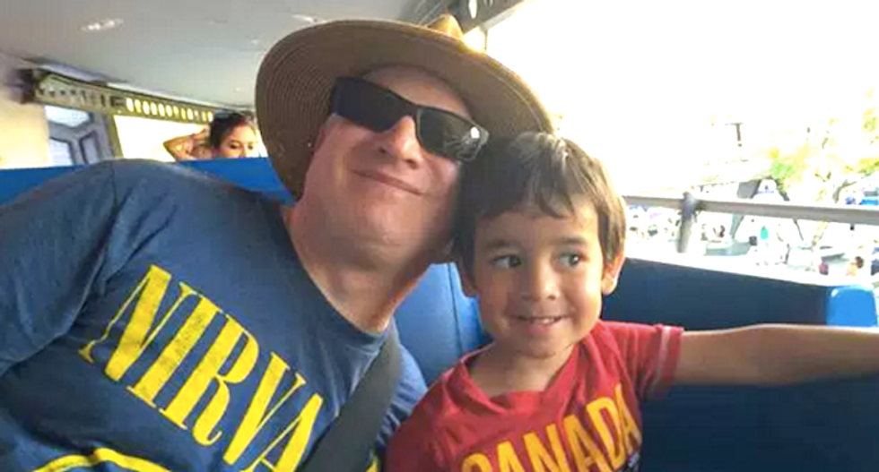 Bus rider reports possible abduction after spotting dad with albinism and dark-skinned son