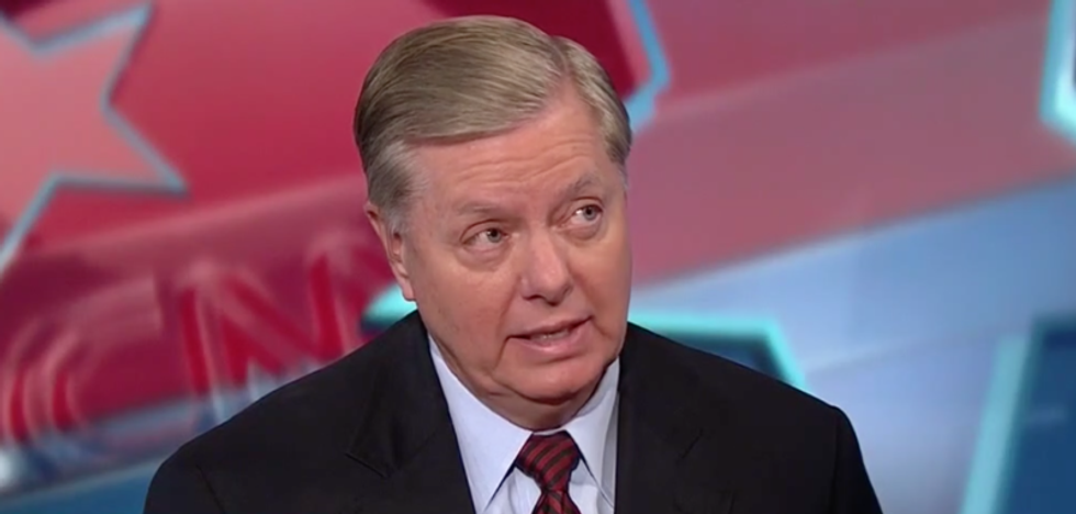 ‘I don’t give a sh*t’: GOP senator curses live on CNN as host grills him over his defense of Trump
