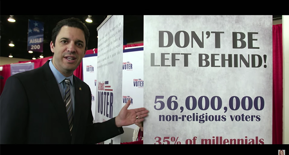 Atheist trolls Christian conservatives for Sam Bee: ‘I’ll pray for you?' 'OK, I’ll think for you’