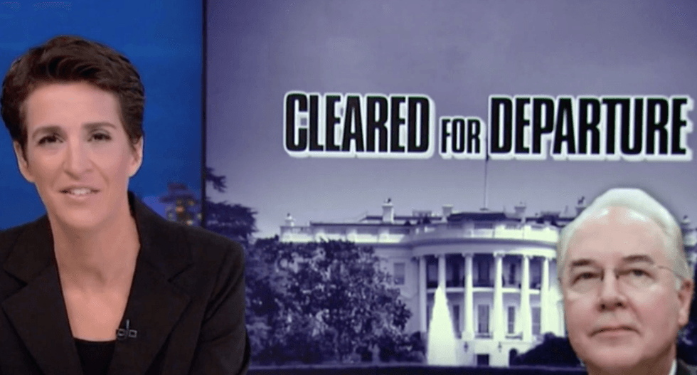 Pruitt or Zinke?: Maddow predicts who will be voted off the island next