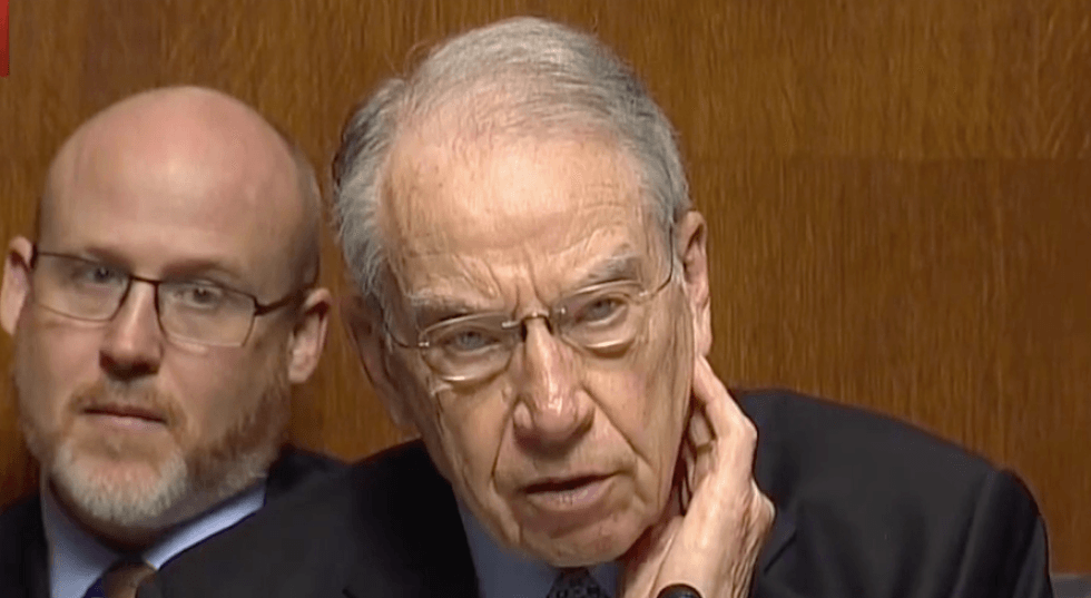 Chuck Grassley says women won't serve on Senate Judiciary Committee because it's 'a lot of work'