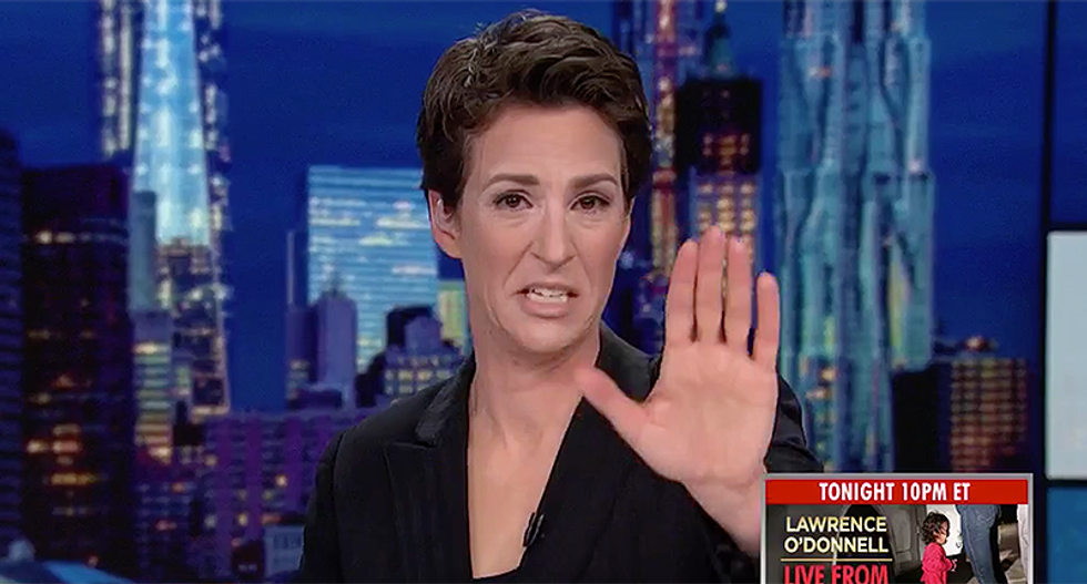 Rachel Maddow breaks down in tears reading breaking news about Trump administration sending babies to shelters