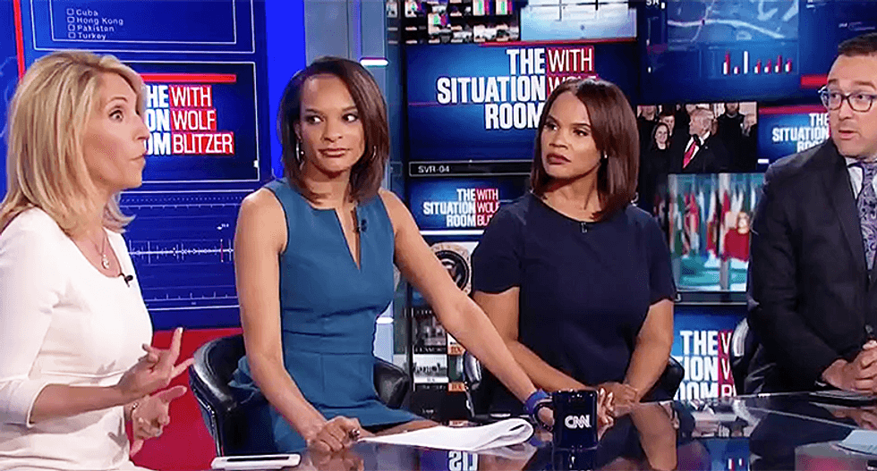 CNN panel mocks Trump's unhinged Fox & Friends interview: 'You could almost picture him red in the face'