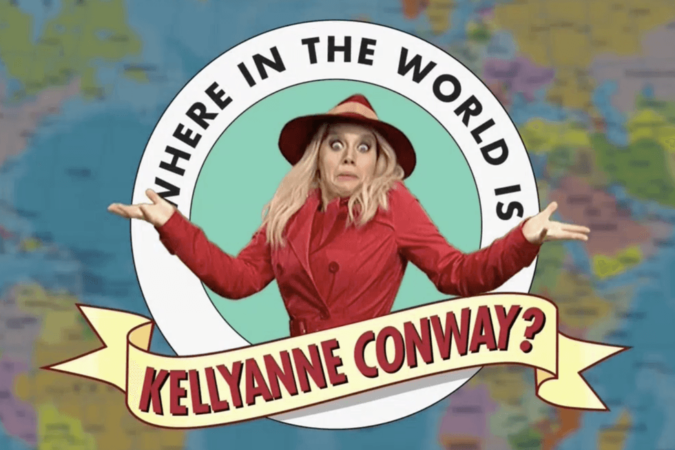 Can you guess why SNL's 'Where in the world is Kellyanne Conway?' kid's game show hilariously fizzles?