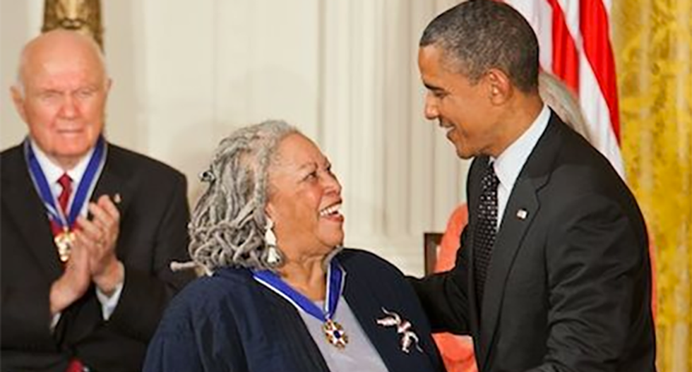 Virginia's governor is trying to decide whether Nobel Prize winner Toni Morrison is a pornographer