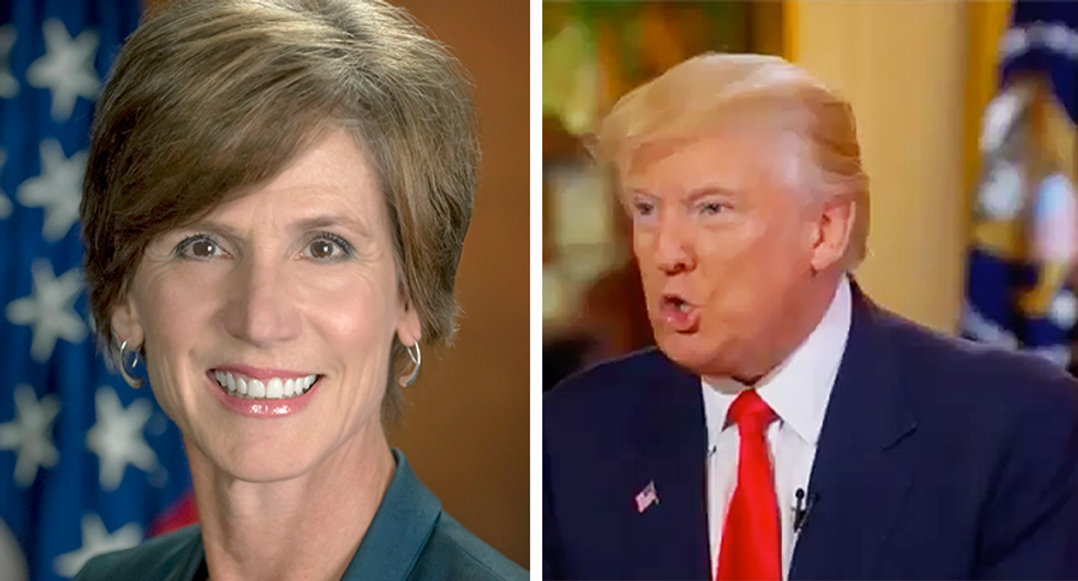 Sally Yates' warnings about Mike Flynn just took on a whole new significance