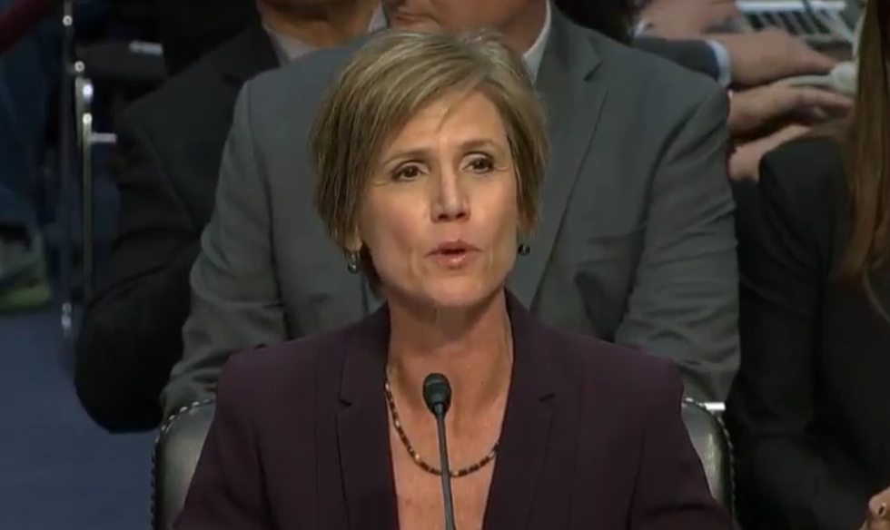 'The Russians also knew': Sally Yates confirms she warned White House that Flynn could be blackmailed