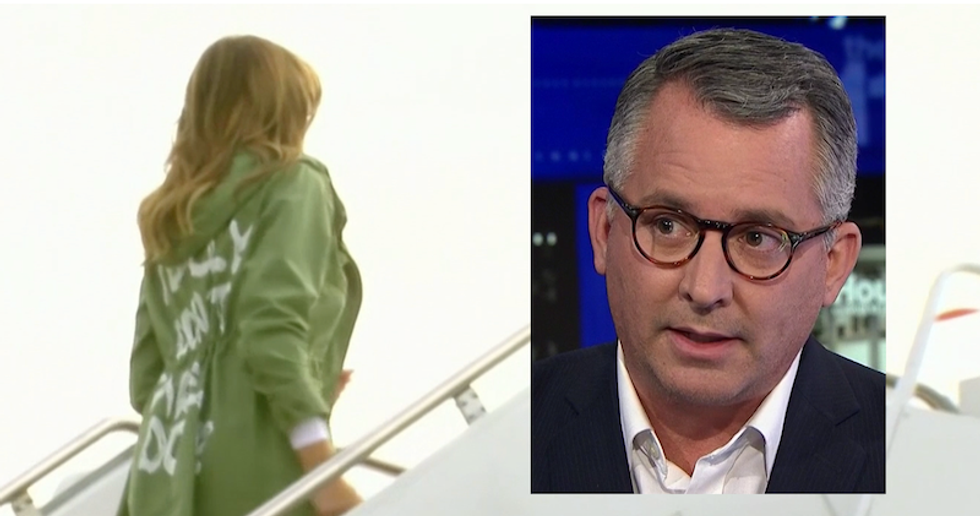 Republican shreds Melania Trump for 'I really don't care' jacket when visiting migrant children: 'An unforgivable moment'