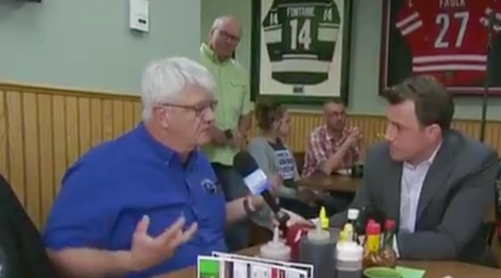 Regulars abandon Duluth cafe after owners let Fox & Friends broadcast there before Trump visit