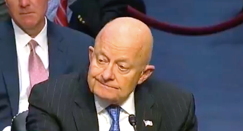 Former intel chief James Clapper confirms British intelligence warned US about Trump-Russia activity