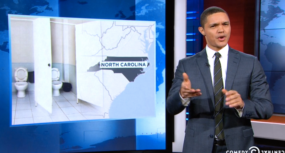 Trevor Noah shreds anti-LGBT bills: 'Bigotry's like Ebola -- but the sh*t comes out of your mouth'
