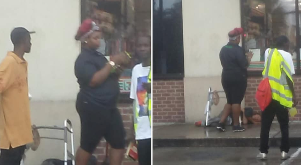 Florida 7/11 employee busted for dumping ice water on disabled homeless man while he was sleeping